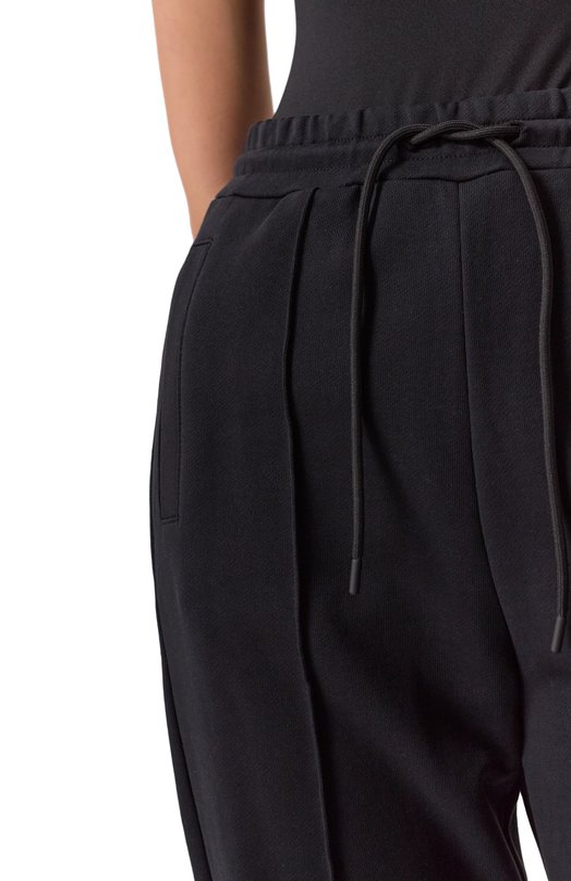 Хлопковые брюки MSGM 3841MDP78/257000 Чёрный  3841MDP78/257000 Фото 5