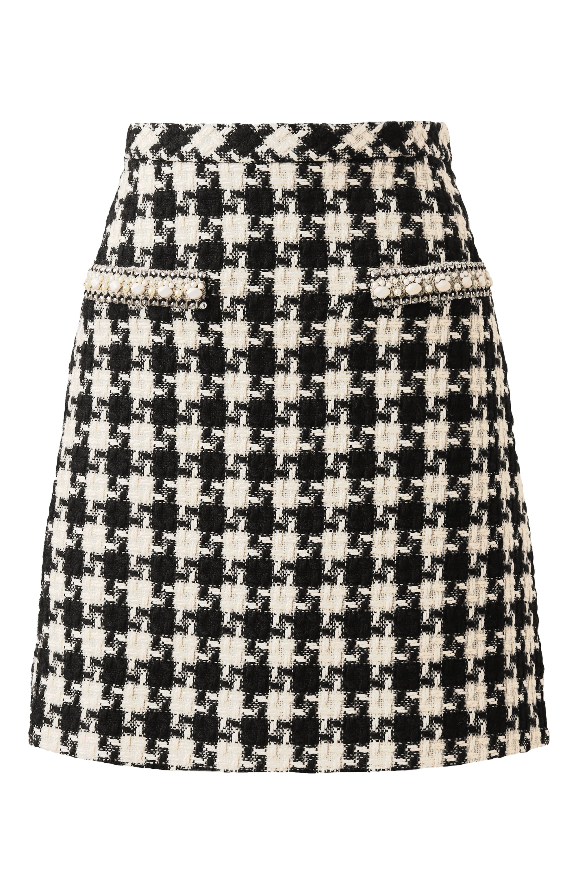 Твидовая юбка VALENTINO, арт. 6B3RACH690K, фото 1