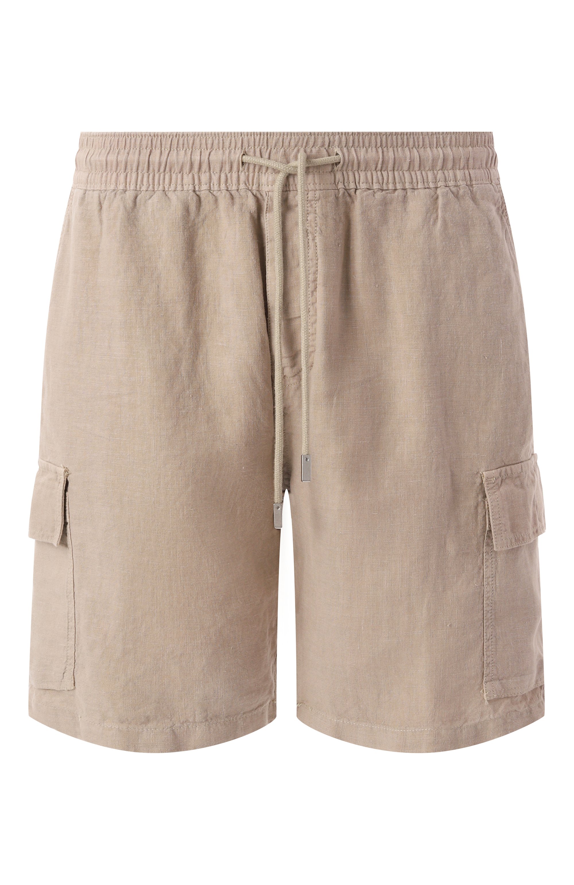 Льняные шорты VILEBREQUIN бежевого цвета по цене 31700 руб., арт. BAIE/U3U01, фото 1 Льняные шорты VILEBREQUIN, арт. BAIE/U3U01, фото 1
