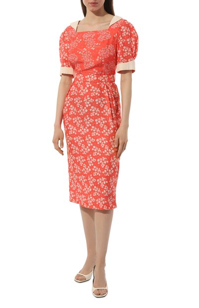 Шелковое платье ULYANA SERGEENKO, арт. ABM002SS22Ornella 0419р21, фото 3