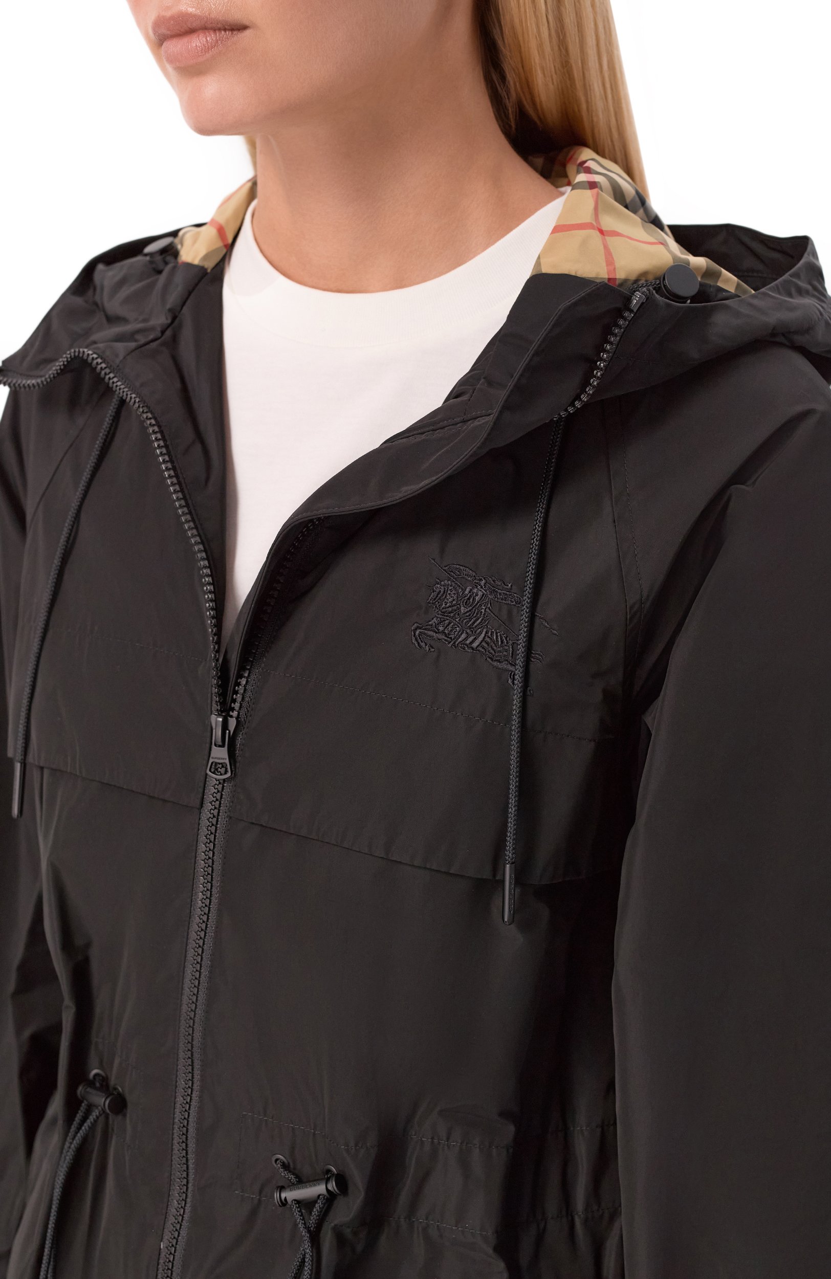 Парка BURBERRY черного цвета по цене 168000 руб., арт. 8070763, фото 5 Парка BURBERRY, арт. 8070763, фото 5