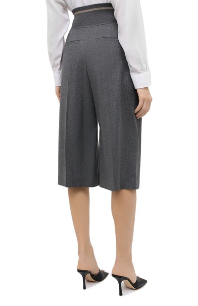 Шерстяное кюлоты BRUNELLO CUCINELLI, арт. ME226P7477, фото 4