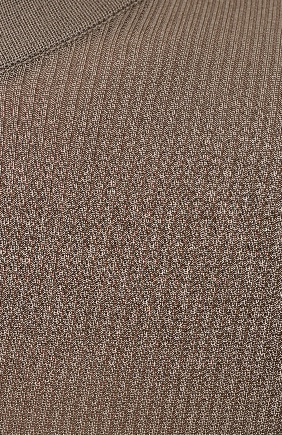 Шелковая водолазка SAINT LAURENT серого цвета по цене 112500 руб., арт. 654478/Y75AI, фото 5 Шелковая водолазка SAINT LAURENT, арт. 654478/Y75AI, фото 5