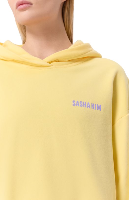 Хлопковый костюм Sasha Kim SK-00000566 Жёлтый  SK-00000566 Фото 6
