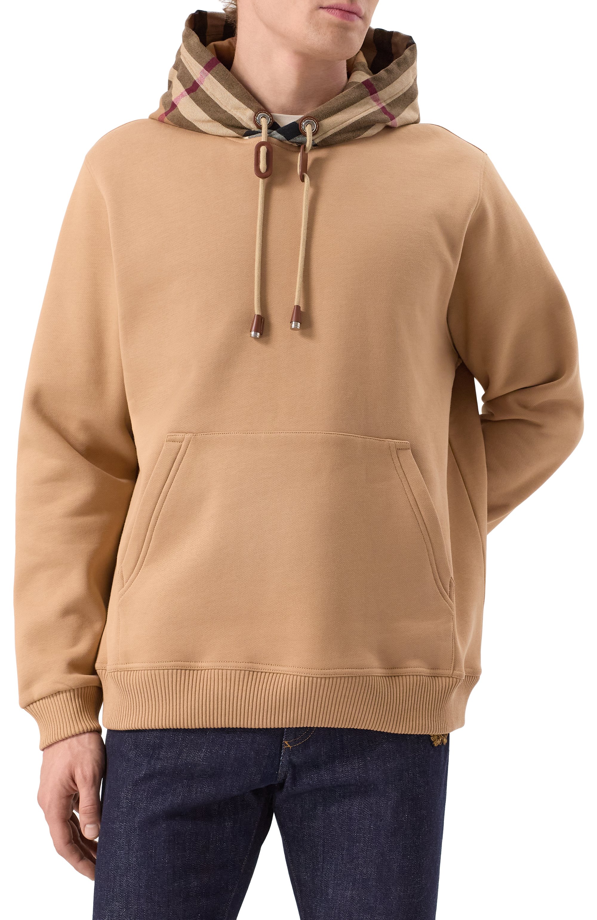 Хлопковое худи BURBERRY, арт. 8045006, фото 3