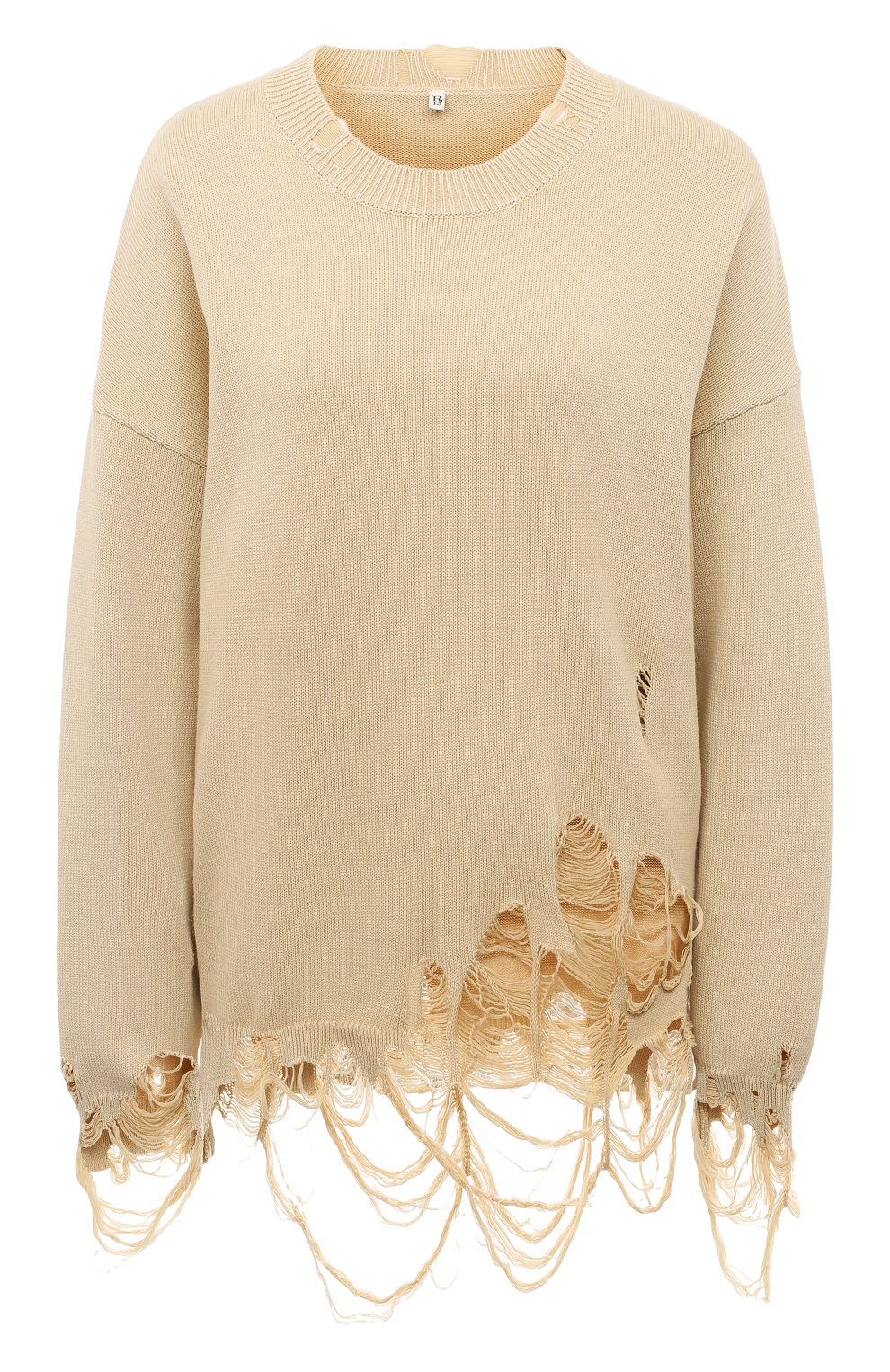 Хлопковый пуловер R13, арт. R13WY107-Y075B, фото 1