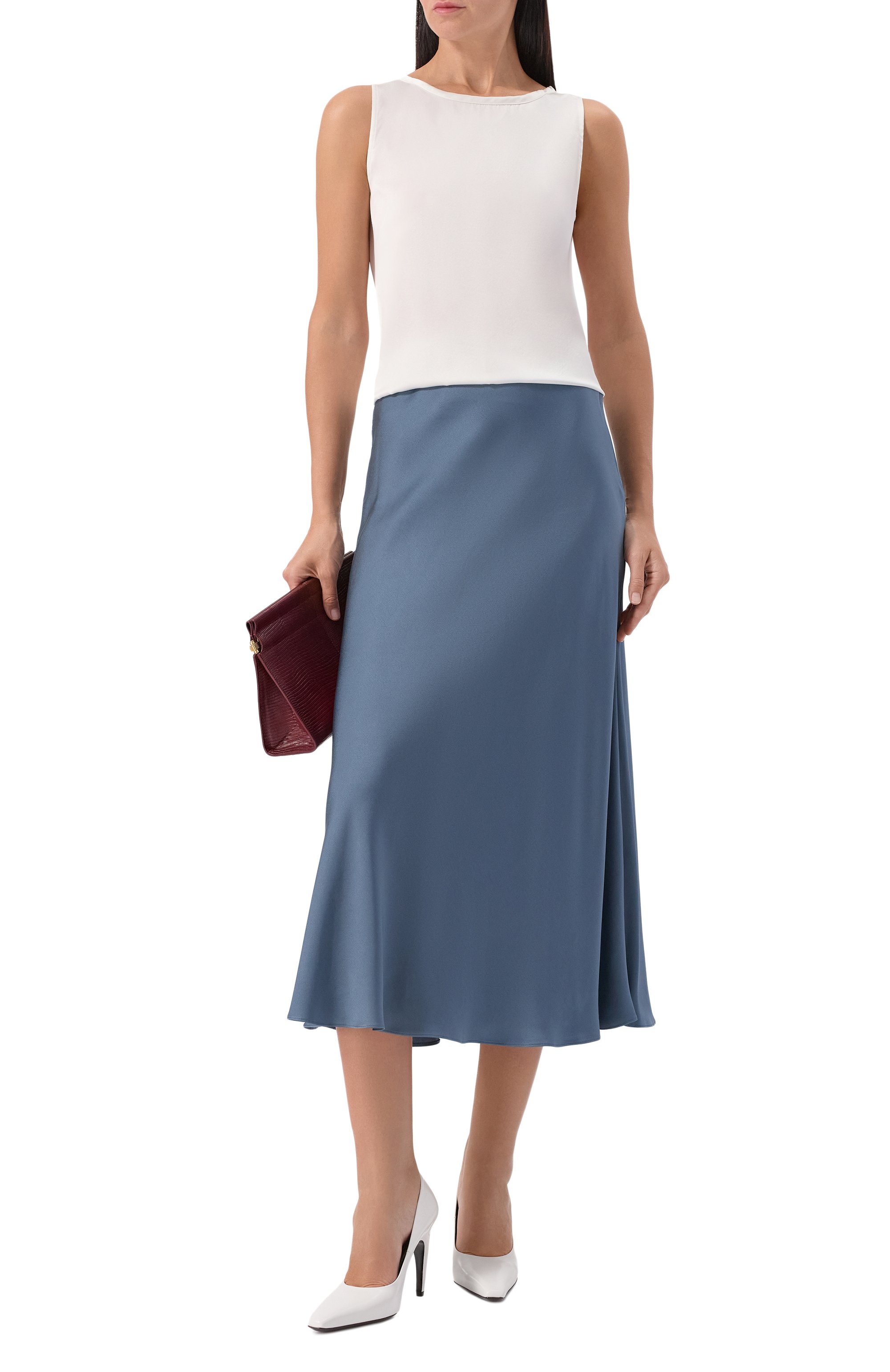 Атласная юбка AGNONA, арт. TG0910E/U5073E, фото 2