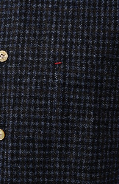 Рубашка из шерсти и шелка KITON, арт. UMCNERK0143C02, фото 5