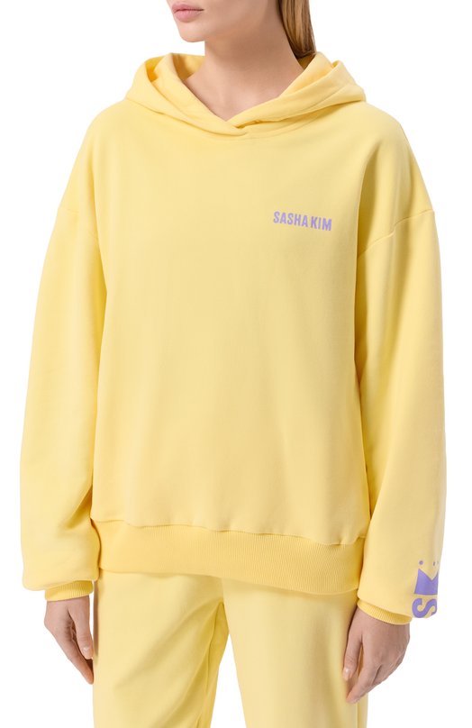 Хлопковый костюм Sasha Kim SK-00000566 Жёлтый  SK-00000566 Фото 2