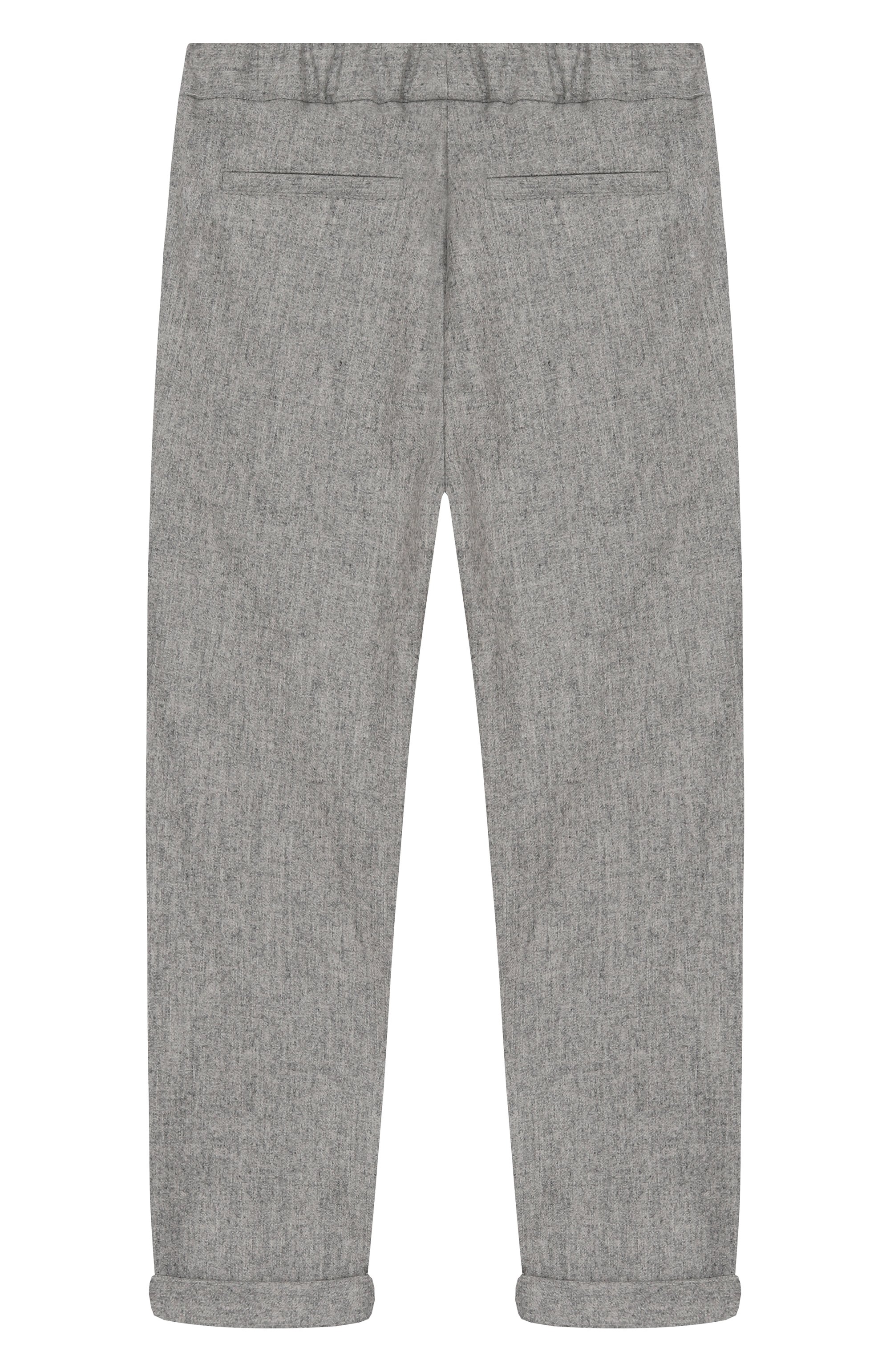 Шерстяные брюки BRUNELLO CUCINELLI, арт. B038PP113A, фото 2