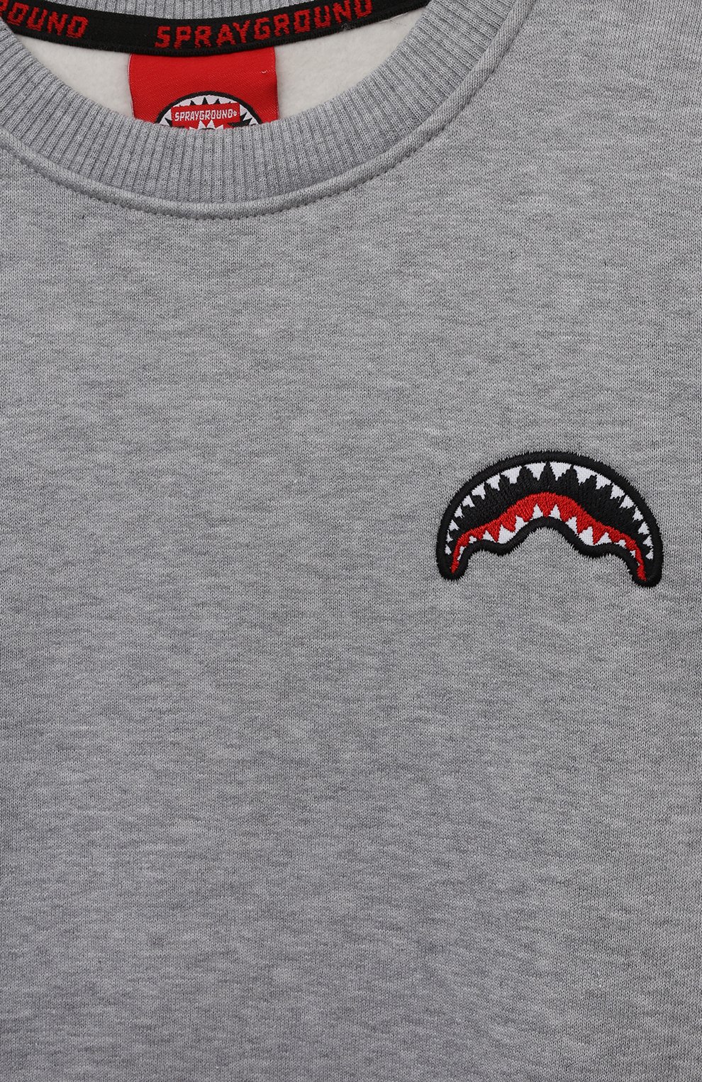 Хлопковый свитшот SPRAYGROUND, арт. SPY927GREY, фото 3