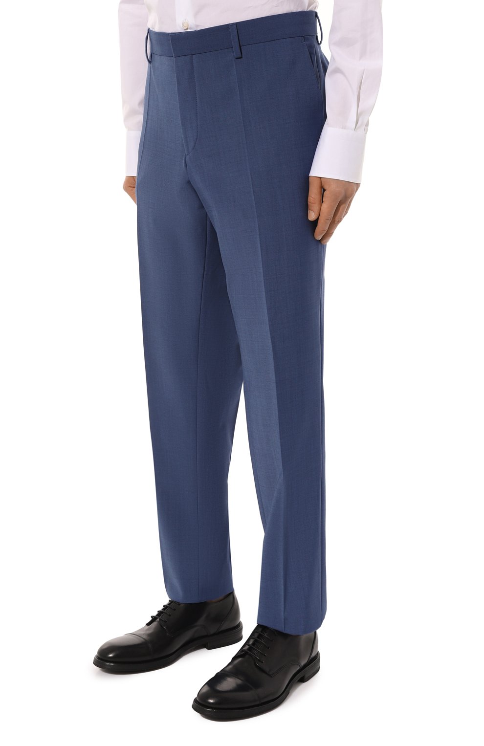 Однобортный костюм HUGO синего цвета по цене 58500 руб., арт. 50494937, фото 4 Однобортный костюм HUGO, арт. 50494937, фото 4