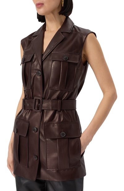 Кожаный жилет MVST, арт. 34307/36-44, фото 3