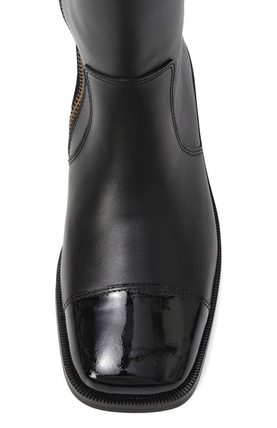 Кожаные сапоги BALMAIN, арт. BX0A46, фото 4