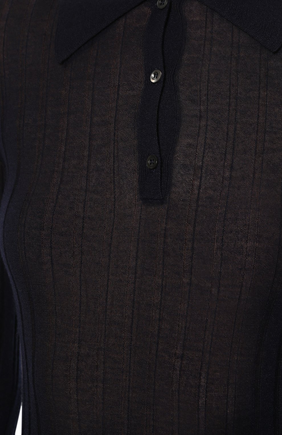 Поло из кашемира и шелка PRADA, арт. P24A1O-5U4-F0008-201, фото 5