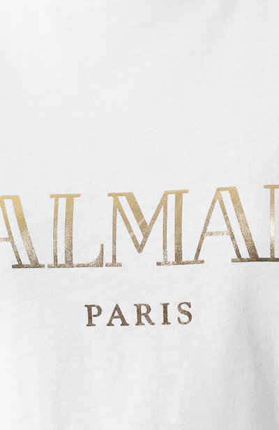 Хлопковая футболка BALMAIN, арт. RF11077/I042, фото 5