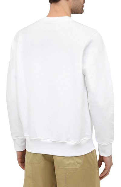 Хлопковый свитшот CASABLANCA, арт. MS21-JTP-001 WHITE-TENNIS C0URT, фото 4