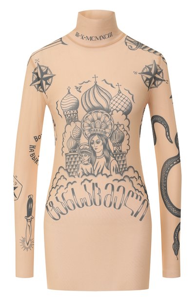 Женская водолазка с принтом VETEMENTS, арт. USS197017/W