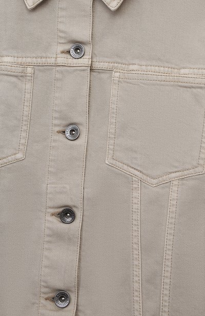 Джинсовая куртка BRUNELLO CUCINELLI, арт. B0H430434C, фото 3