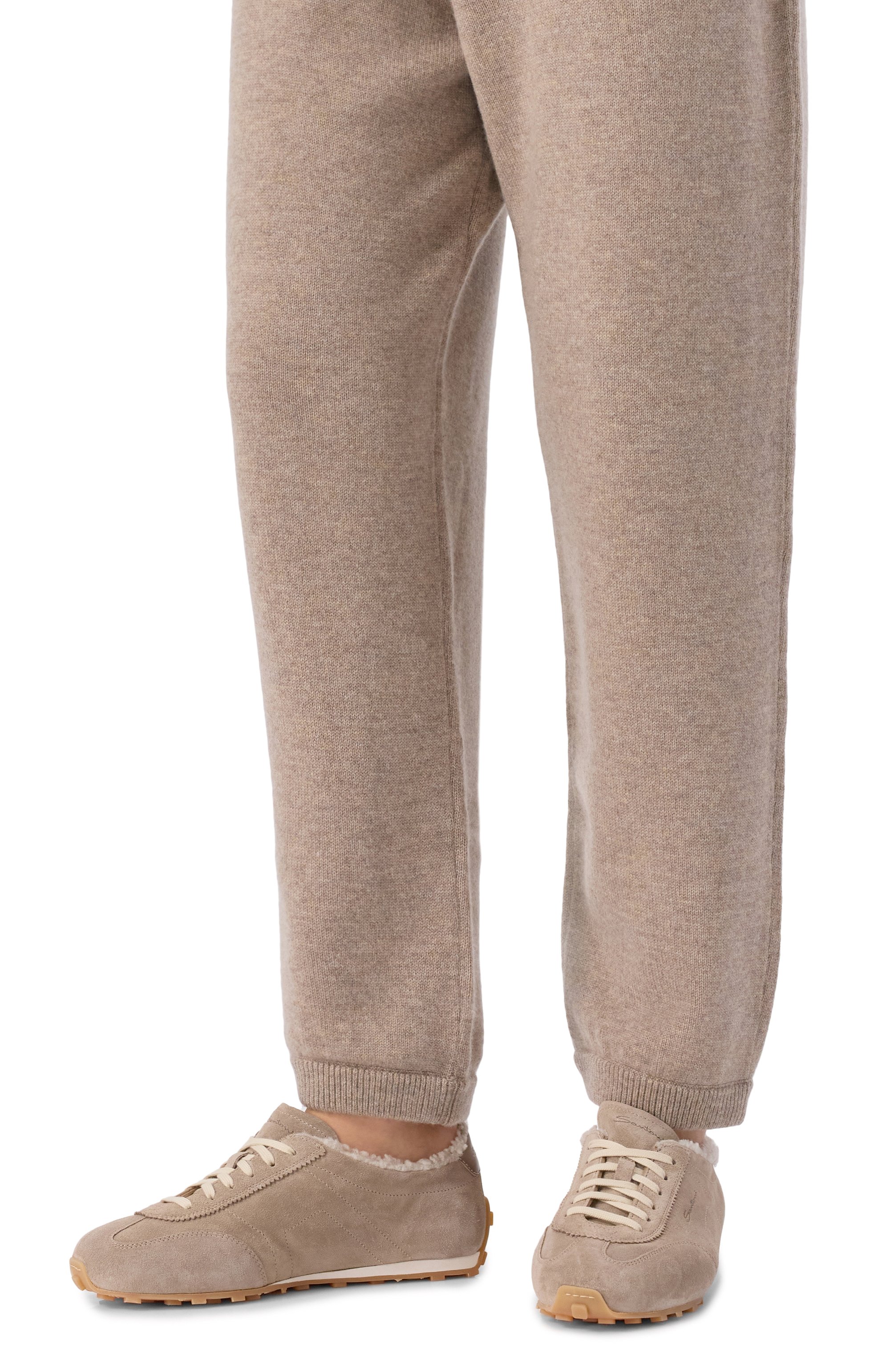 Замшевые кроссовки SANTONI, арт. WBGG61297BIFPDYX, фото 2