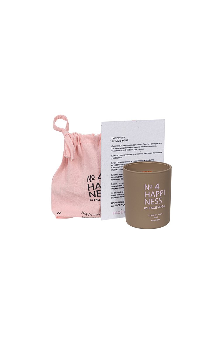 Свеча-практика happiness (250ml) FACE YOGA бесцветного цвета, арт. 4673735409163 | Фото 4 (Нос: Не проставлено; Региональные ограничения белый список (Axapta Mercury): Не проставлено; Ограничения доставки: flammable, fragile-2)