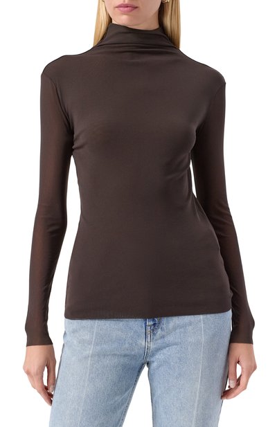 Водолазка D.EXTERIOR коричневого цвета по цене 19950 руб., арт. 61821, фото 3 Водолазка D.EXTERIOR, арт. 61821, фото 3