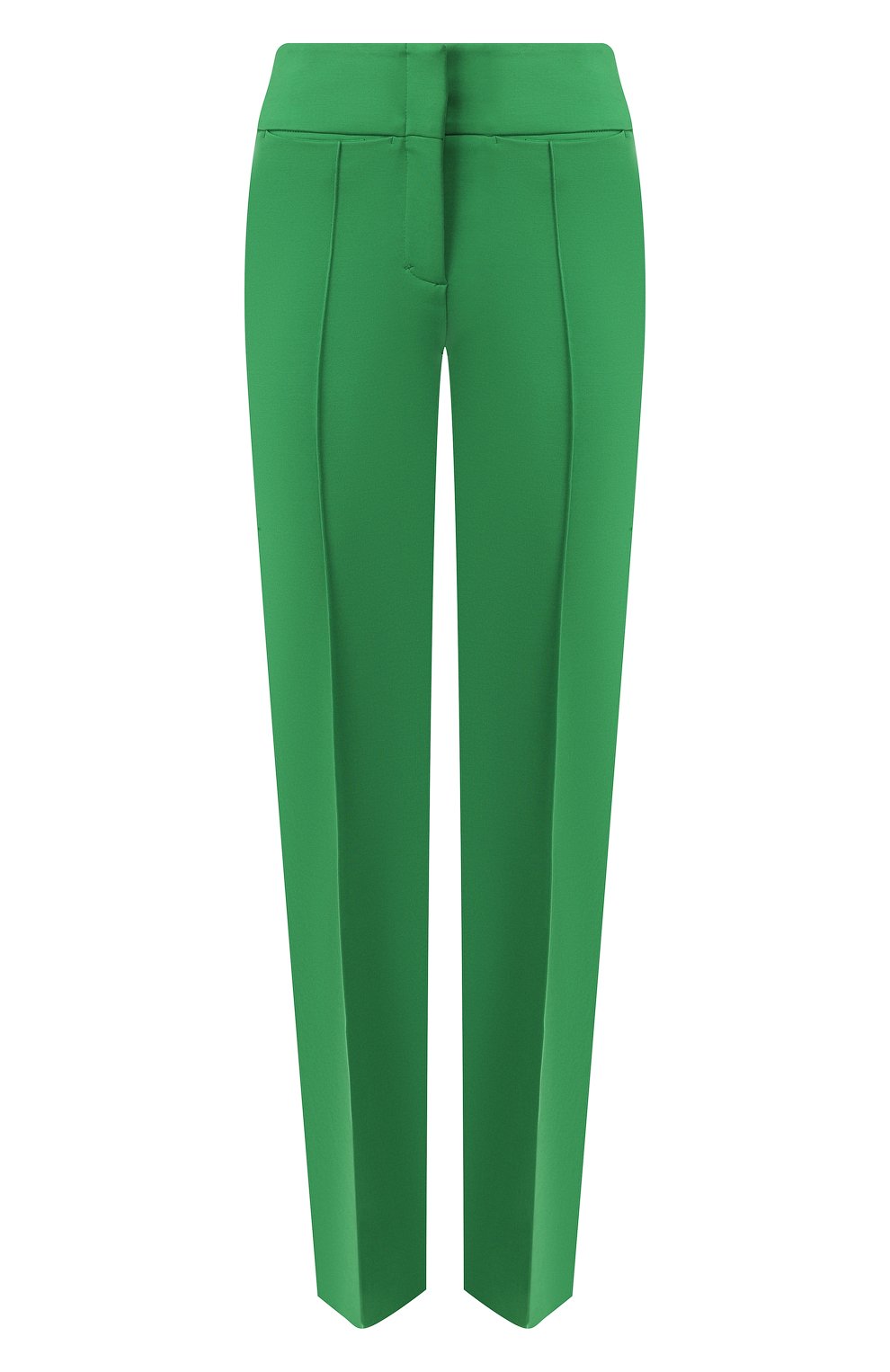 Брюки со стрелками DOROTHEE SCHUMACHER зеленого цвета по цене 30950 руб., арт. 548006/EM0TI0NAL ESSENCE, фото 1 Брюки со стрелками DOROTHEE SCHUMACHER, арт. 548006/EM0TI0NAL ESSENCE, фото 1
