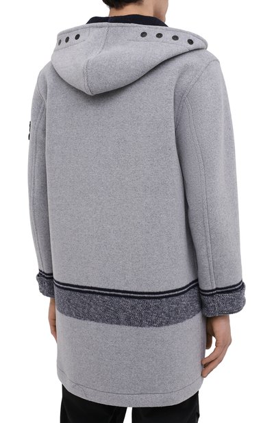 Шерстяное пальто STONE ISLAND, арт. 731571252, фото 4