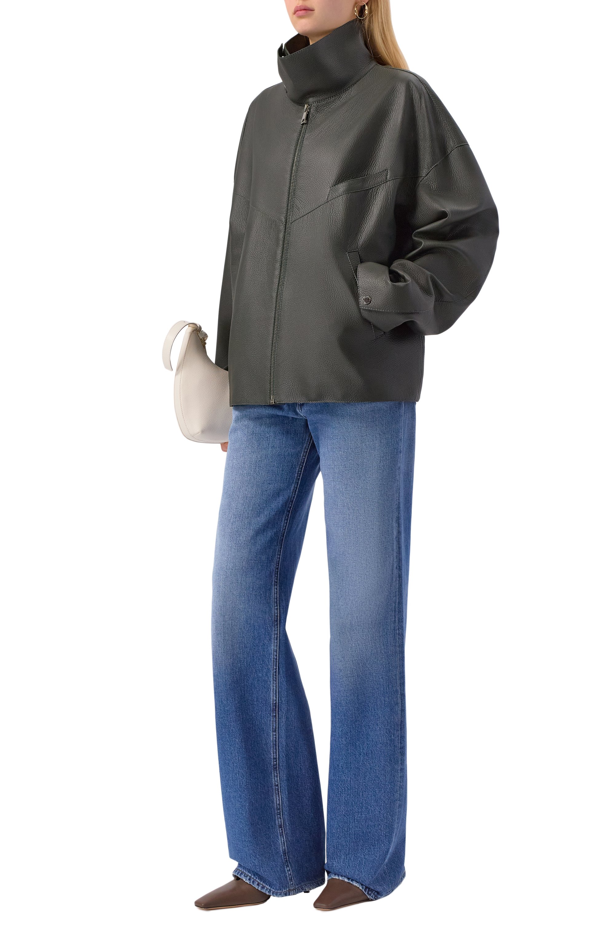 Кожаная куртка MASLOV, арт. Z017, фото 2