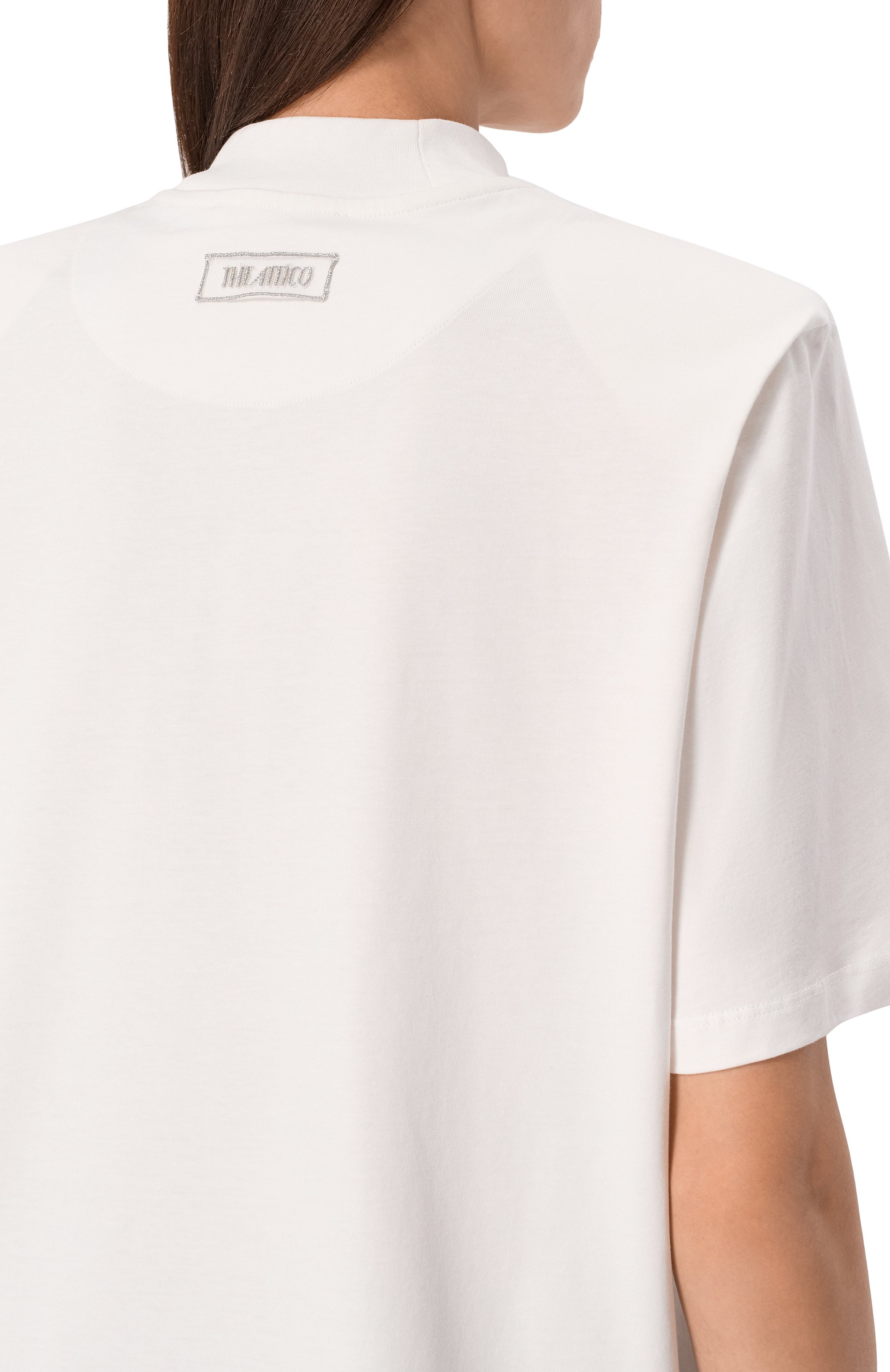 Платье с отделкой перьями THE ATTICO, арт. 260WCA00469/JJJ025MU, фото 5