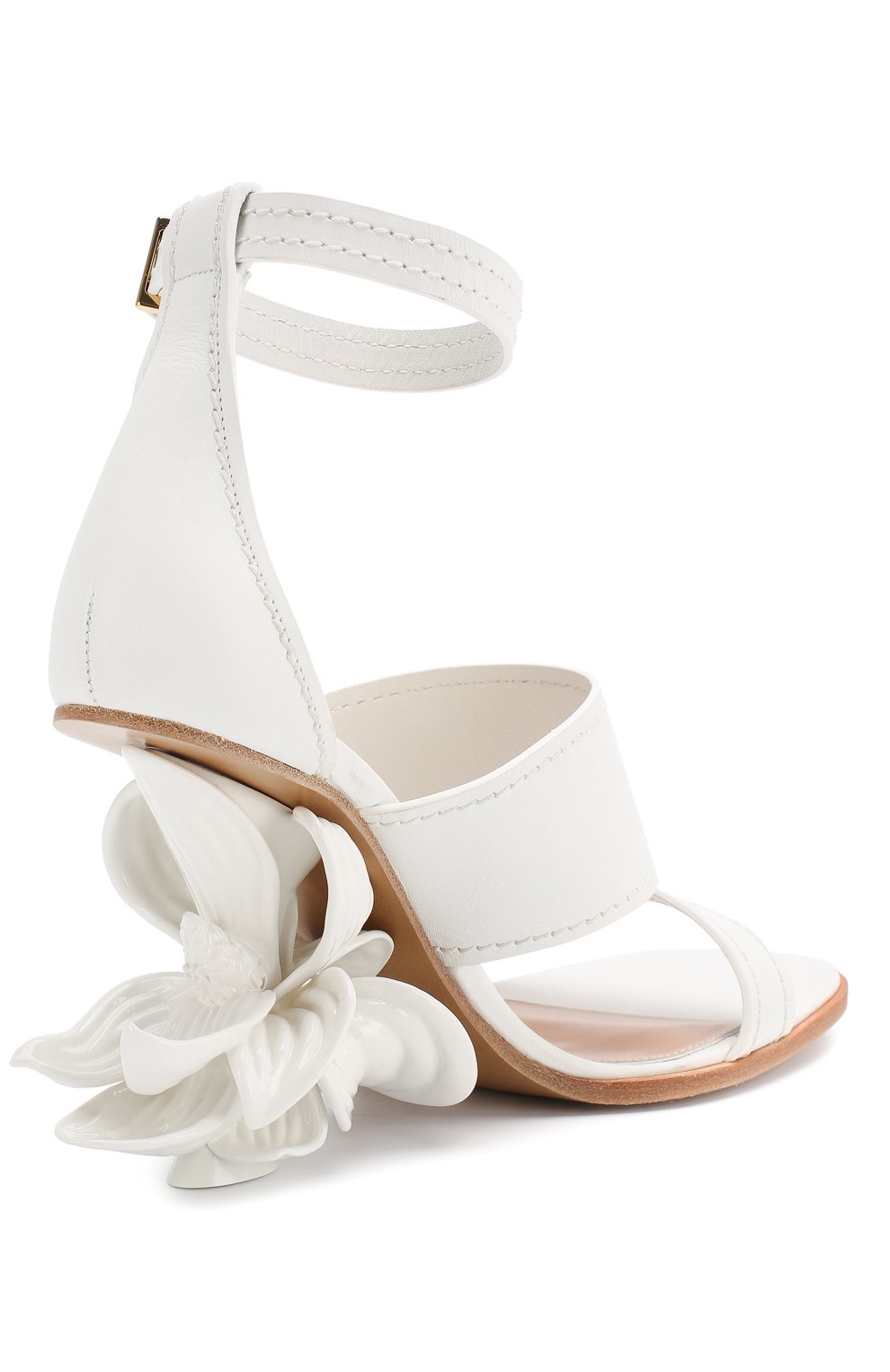 Кожаные босоножки ALEXANDER MCQUEEN, арт. 621831/WHXZG, фото 4