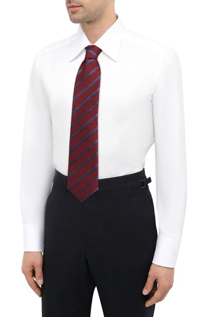 Хлопковая сорочка TOM FORD, арт. QFT190/94S1JE, фото 4