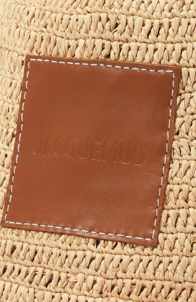 Панама JACQUEMUS бежевого цвета по цене 41700 руб., арт. 24E/245AC642, фото 4 Панама JACQUEMUS, арт. 24E/245AC642, фото 4