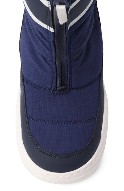 Утепленные сапоги MOON BOOT темно-синего цвета по цене 17550 руб., арт. 80D3440080_001, фото 4 Утепленные сапоги MOON BOOT, арт. 80D3440080_001, фото 4