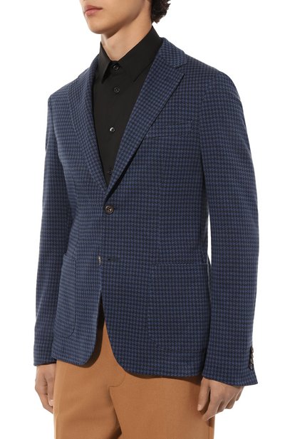 Хлопковый пиджак PAL ZILERI, арт. W32SH522/IJ923, фото 3