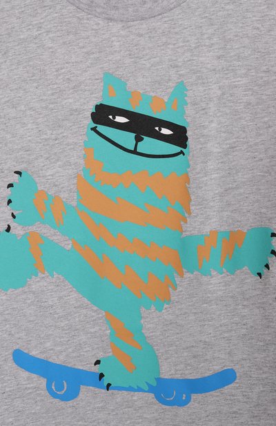 Хлопковая футболка STELLA MCCARTNEY, арт. TW8Q11, фото 3