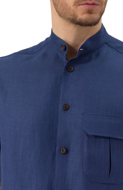 Льняная рубашка CORNELIANI, арт. 25I207-2514108, фото 5