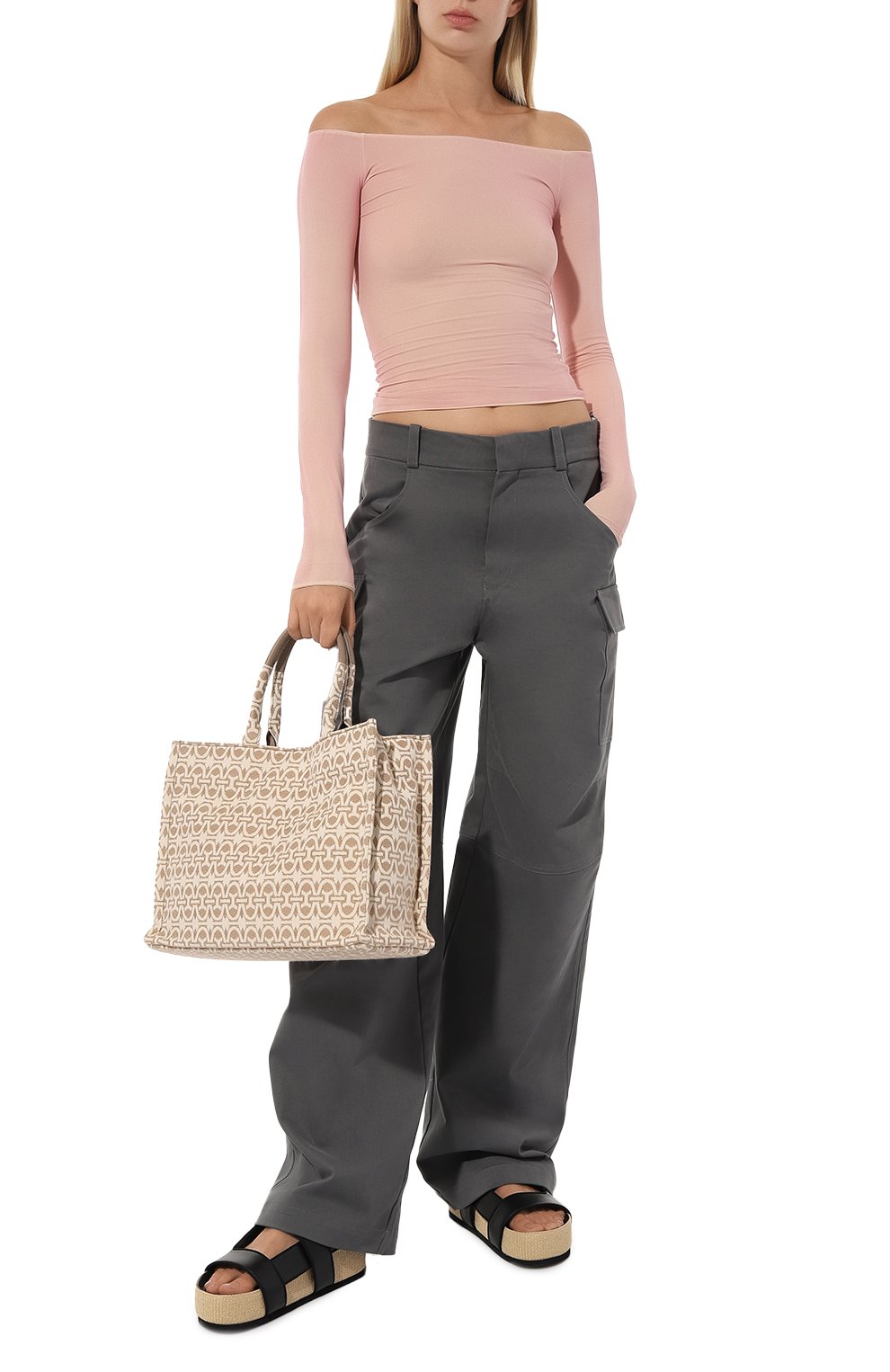 Сумка-тоут never without COCCINELLE бежевого цвета по цене 32000 руб., арт. E1 MBD 18 02 01, фото 7 Сумка-тоут never without COCCINELLE, арт. E1 MBD 18 02 01, фото 7