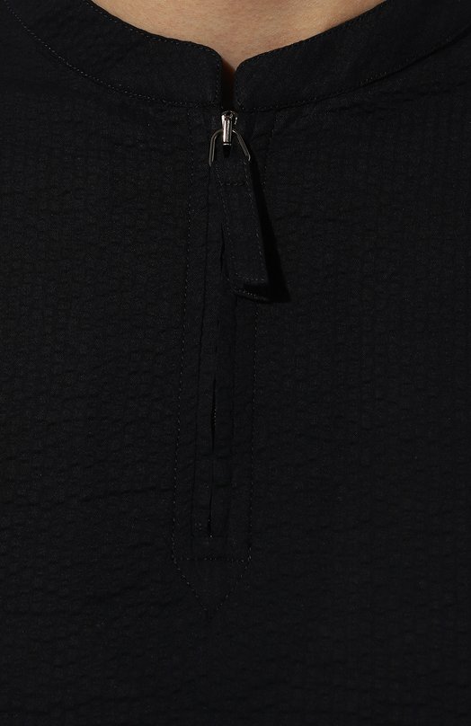 Хлопковая рубашка Giorgio Armani GM000128/TE11186 Синий  GM000128/TE11186 Фото 5