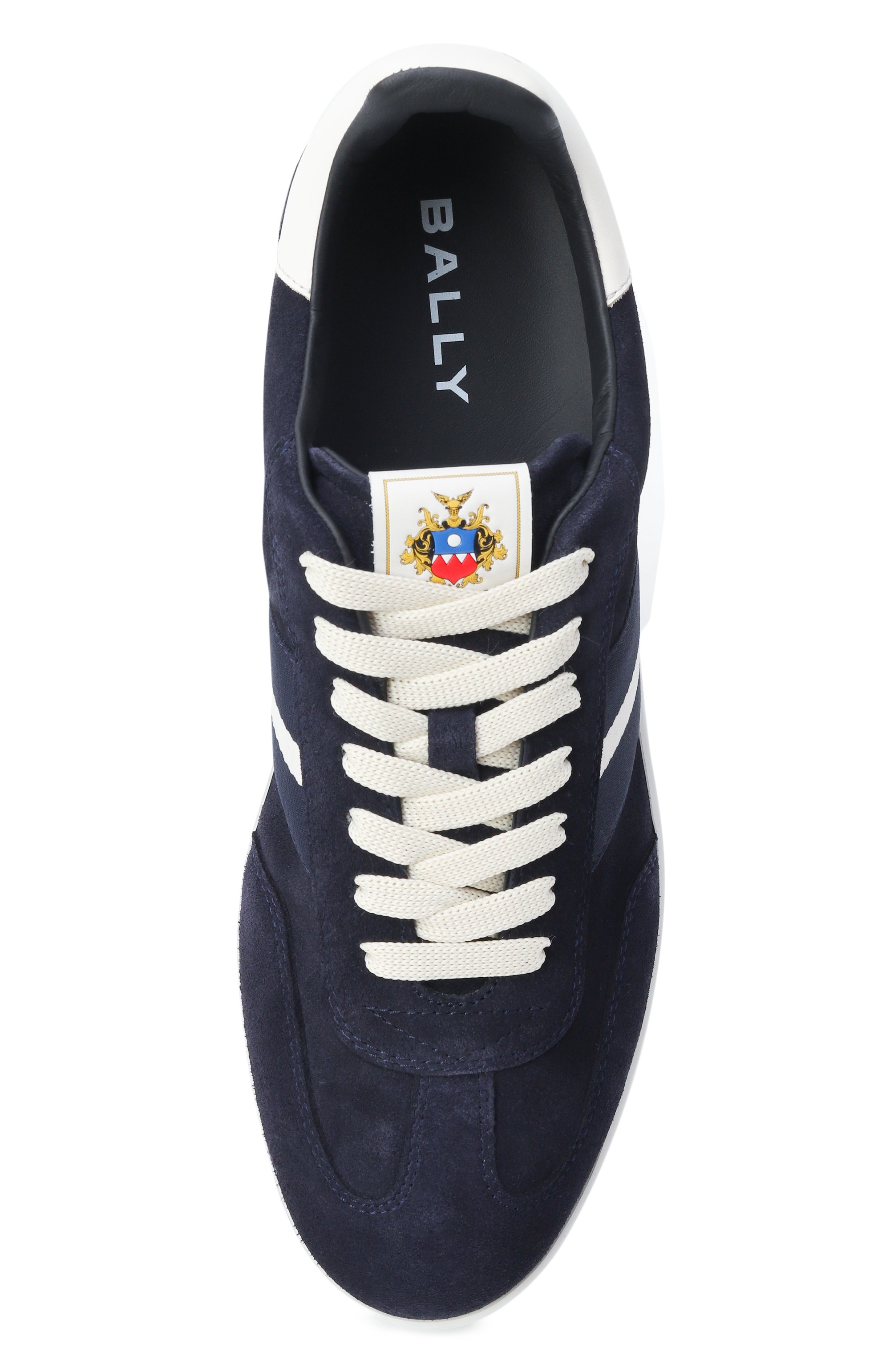 Замшевые кеды retro crest BALLY, арт. MSK0F7/SU005, фото 6