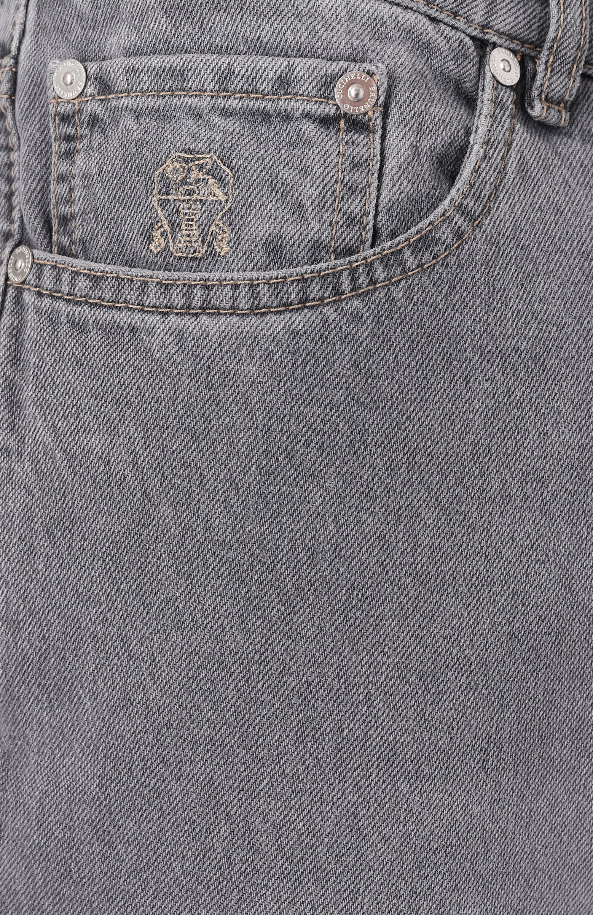 Джинсы traditional fit BRUNELLO CUCINELLI, арт. M240PB3210, фото 6