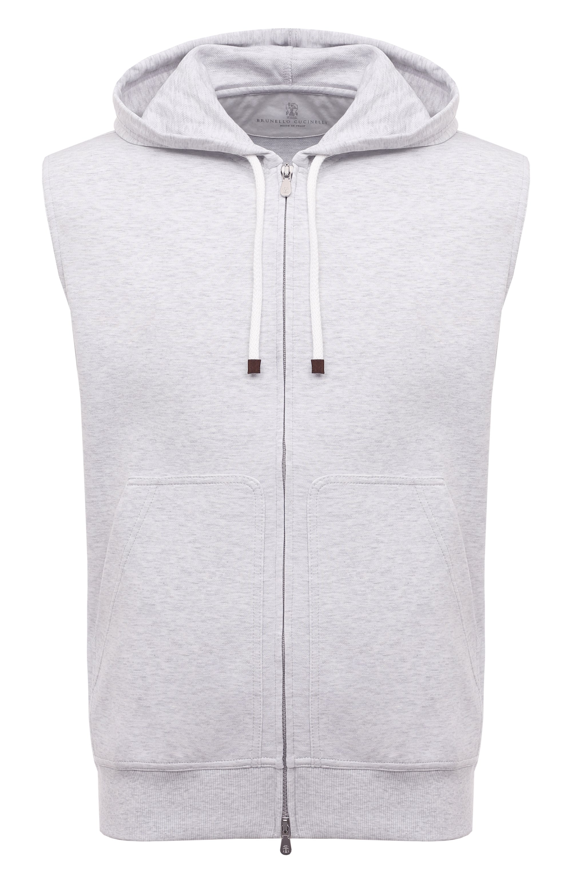 Хлопковый жилет BRUNELLO CUCINELLI, арт. M0T359079G, фото 1