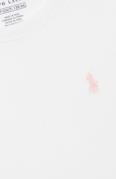 Футболка джерси с логотипом бренда POLO RALPH LAUREN, арт. 313506994, фото 3
