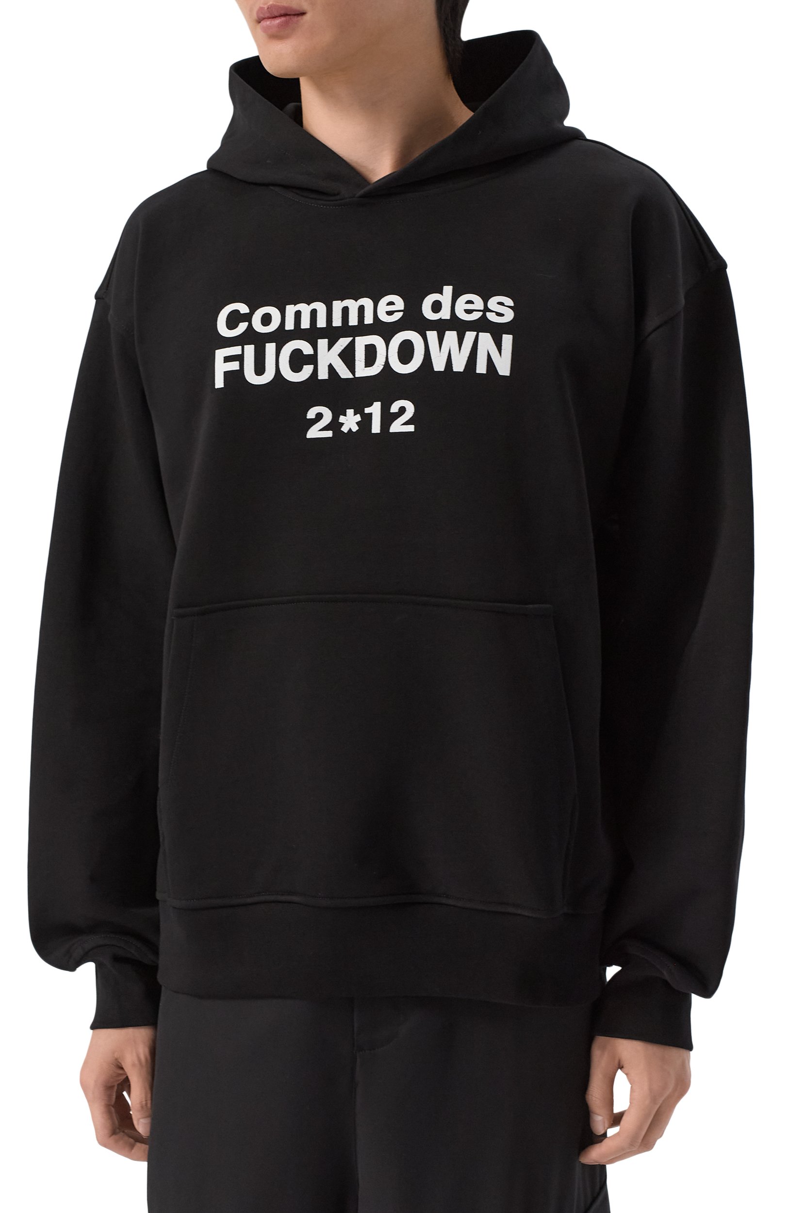 Хлопковое худи COMME DES FUCKDOWN, арт. CFABU00020, фото 3