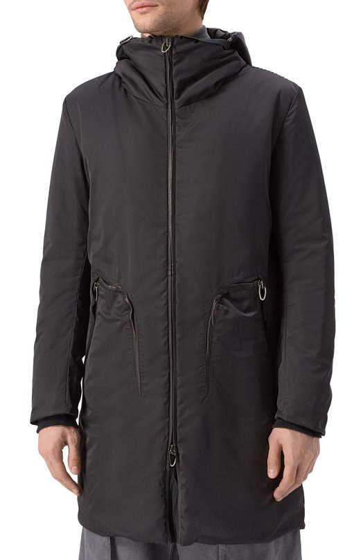 Утепленная парка Daniele Basta DB552T12X25/PLUT0NE TEX L0NG Чёрный  DB552T12X25/PLUT0NE TEX L0NG Фото 3