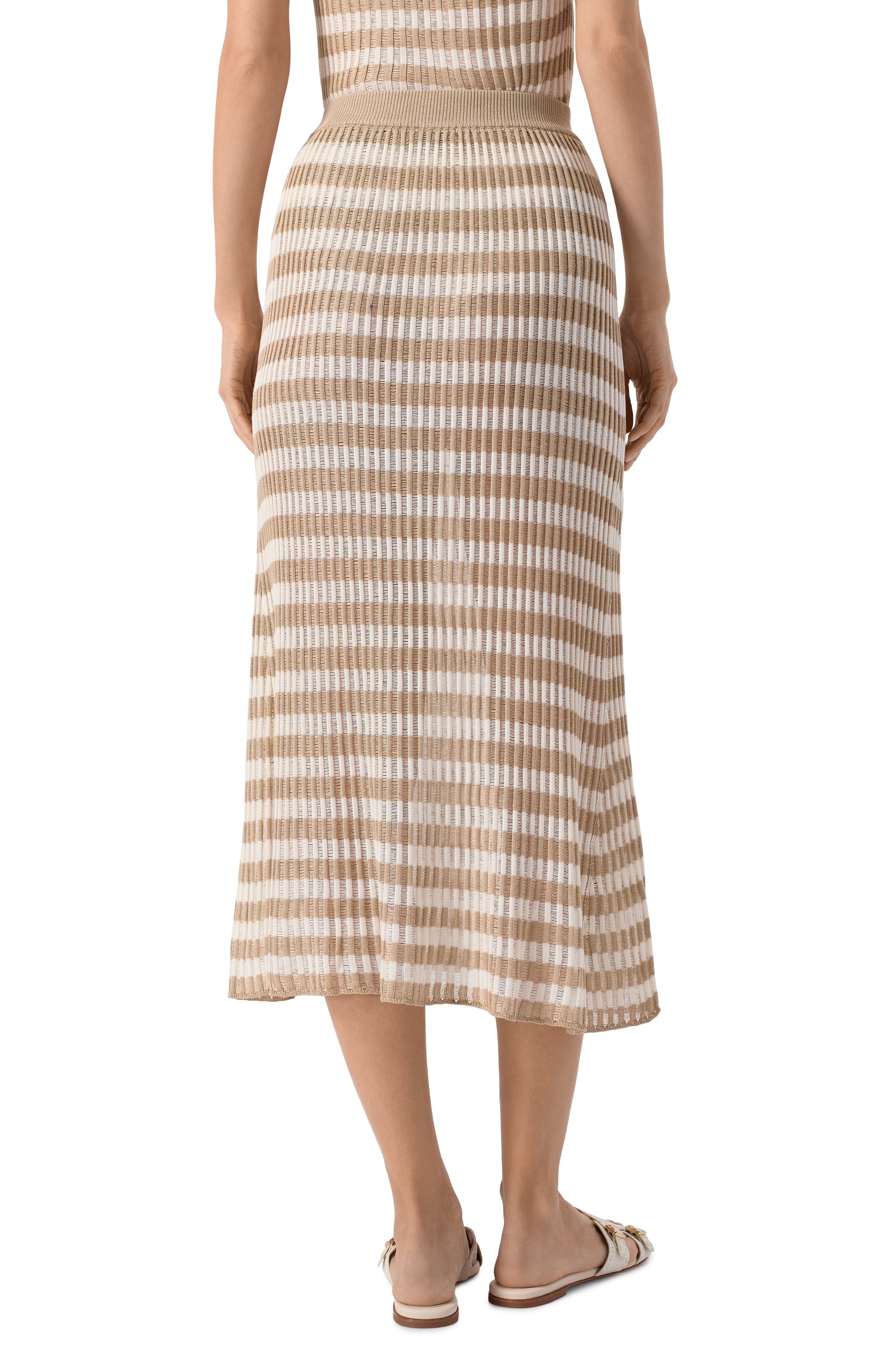 Шелковая юбка KITON, арт. D5778602, фото 4