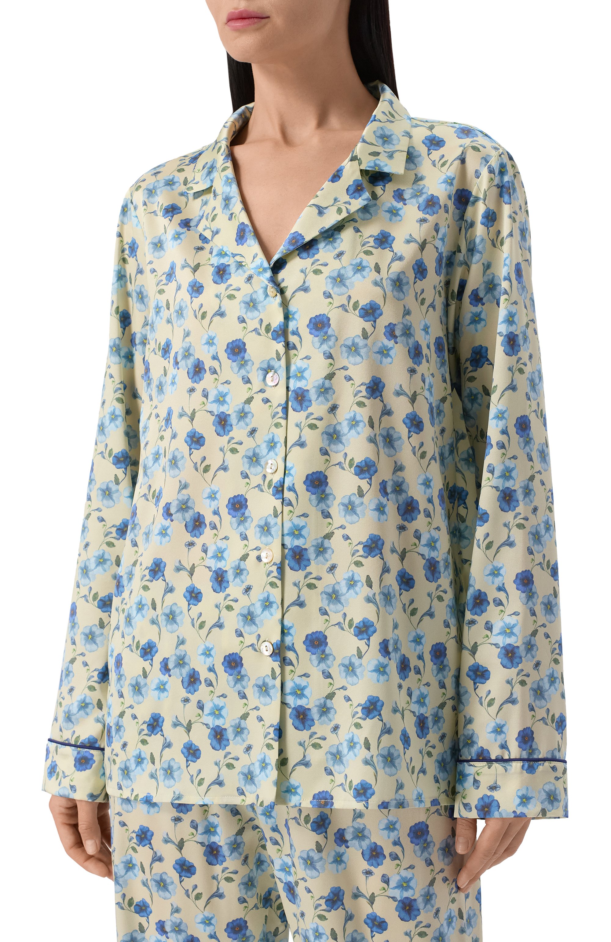 Шелковая рубашка PRIMROSE, арт. 7W.500R.FLW01, фото 3