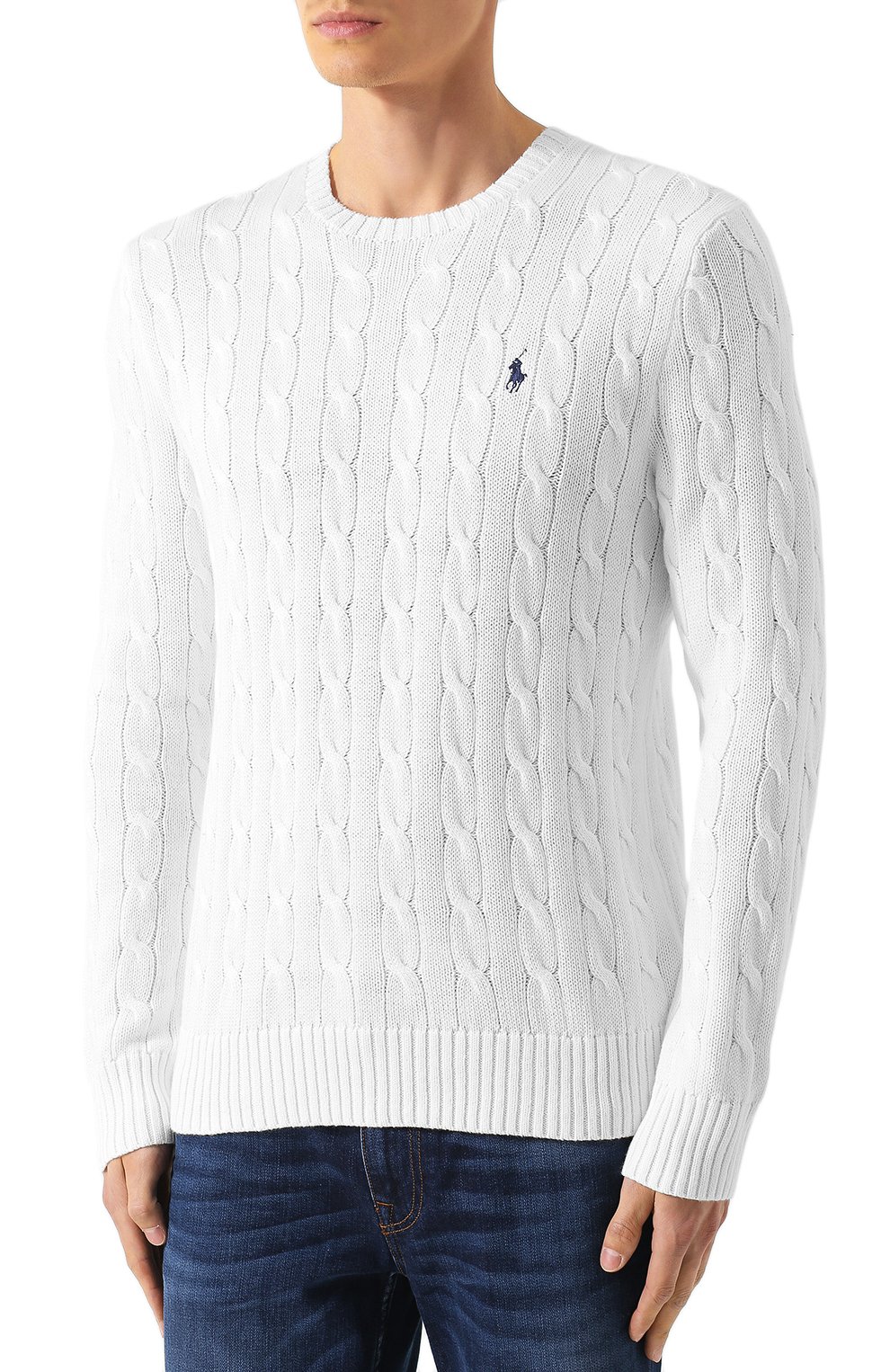 Хлопковый джемпер POLO RALPH LAUREN, арт. 710702613, фото 3