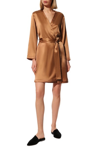 Шелковый халат LUNA DI SETA, арт. VLST08009, фото 2