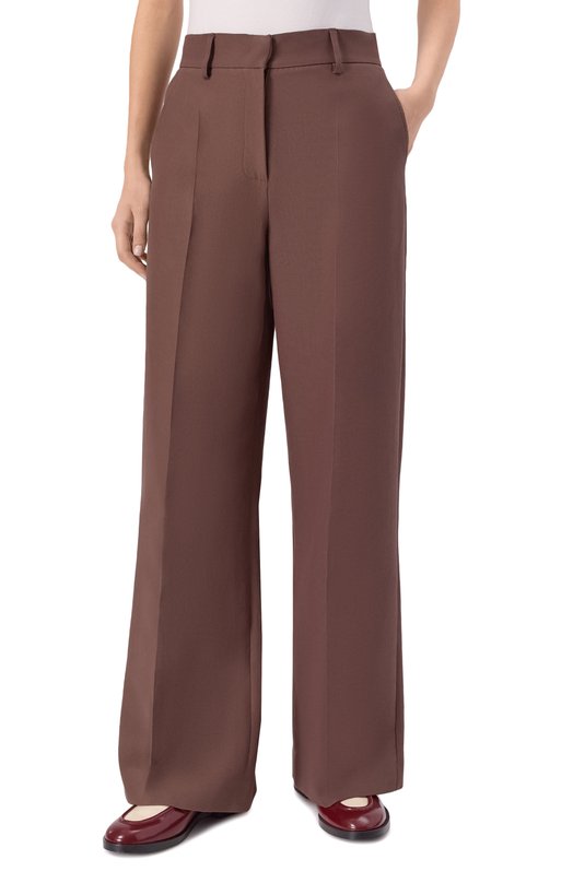 Брюки Weekend Max Mara BALL0 Коричневый  BALL0 Фото 3